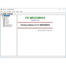 ICOM CS-M92D/M424 v1.6 Programming Software