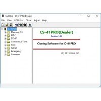 ICOM CS-41PRO v1.02 Dealer Programming/Alignment Software
