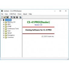 ICOM CS-41PRO v1.02 Dealer Programming/Alignment Software