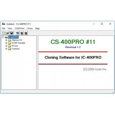 ICOM CS-400PRO #11 v1.2 Dealer Programming Software